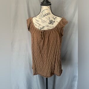 DNKY Jeans Petites - Vintage Brown Shirt for Women Size Small